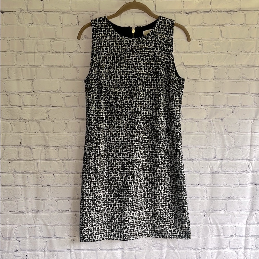 MICHAEL Michael Kors Black and White Sleeveless Dress‎ Woman’s size M Petite